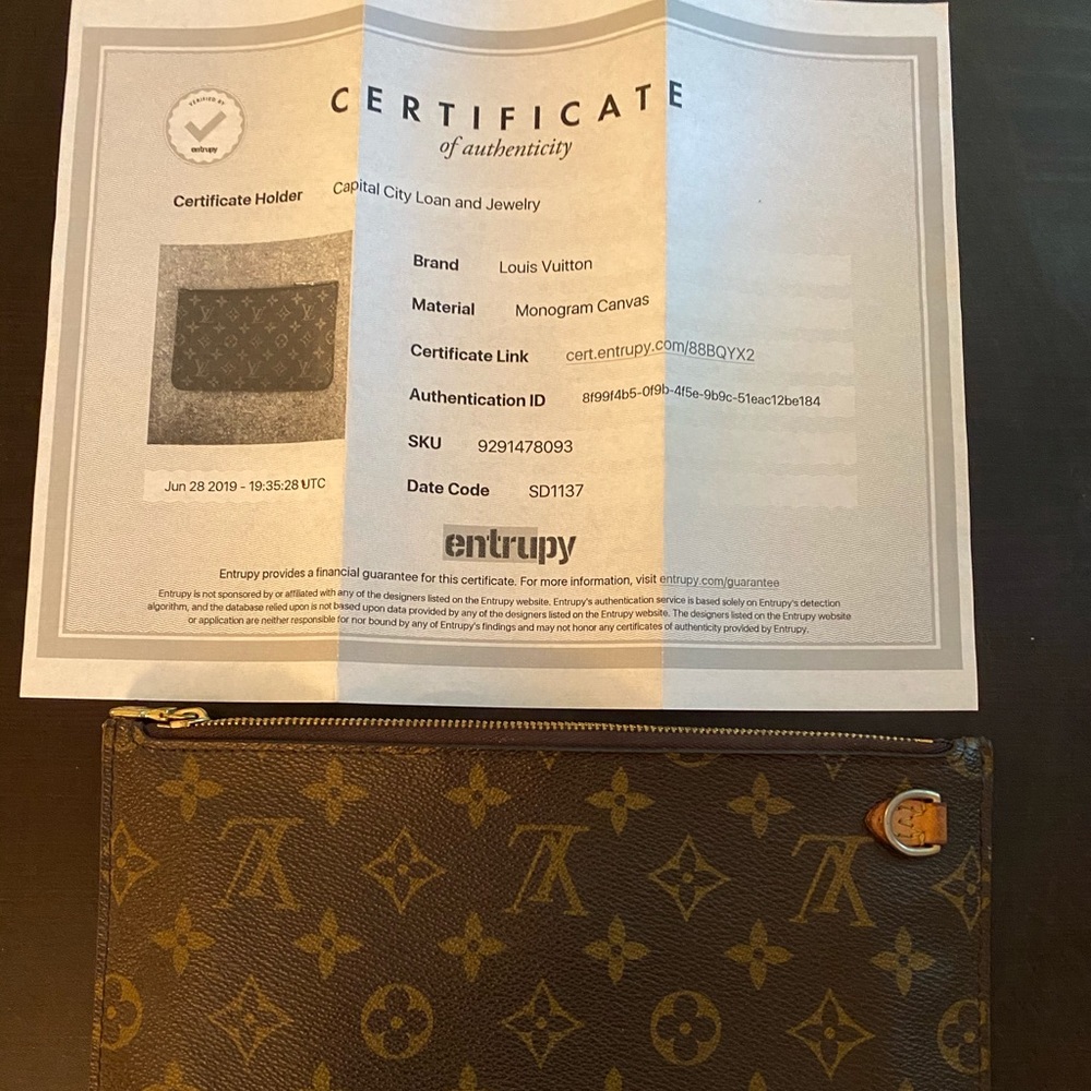 Louis Vuitton wristlet